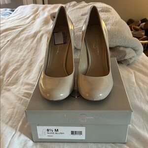 Jessica Simpson Nude Blush Pumps